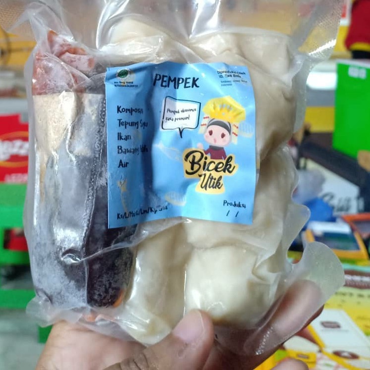 pempek bicek utik frozen