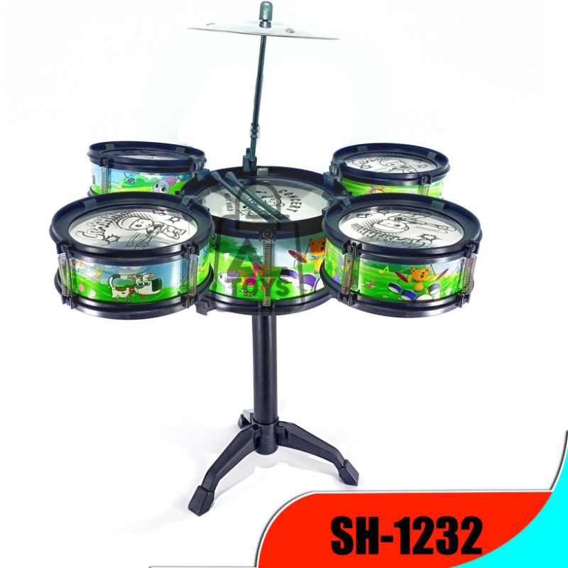 [MAINAN JAZZ DRUM 6 SET TERMURAH ✓