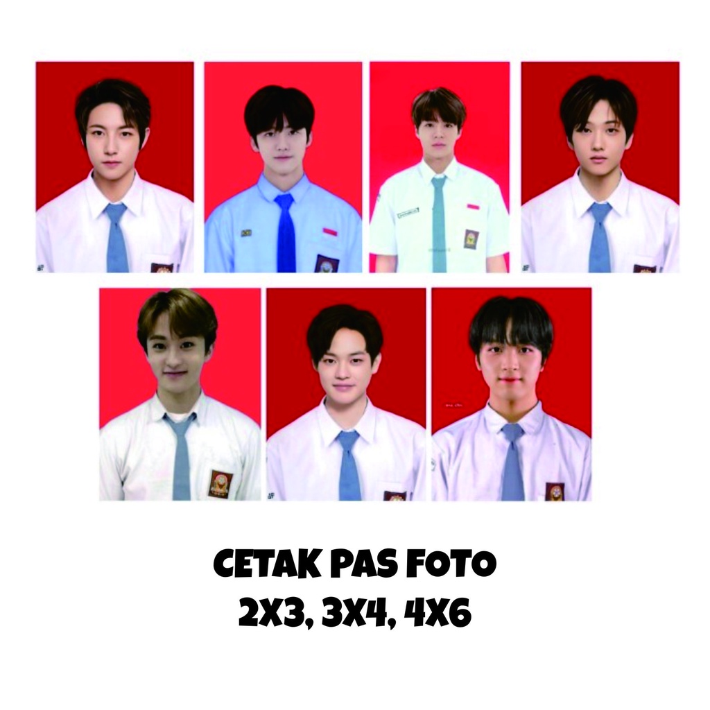 

Cetak Pas Foto Murah Berbagai Ukuran (2x3, 3x4, 4x6) ANTI LUNTUR,FREE EDIT BACKGROUND