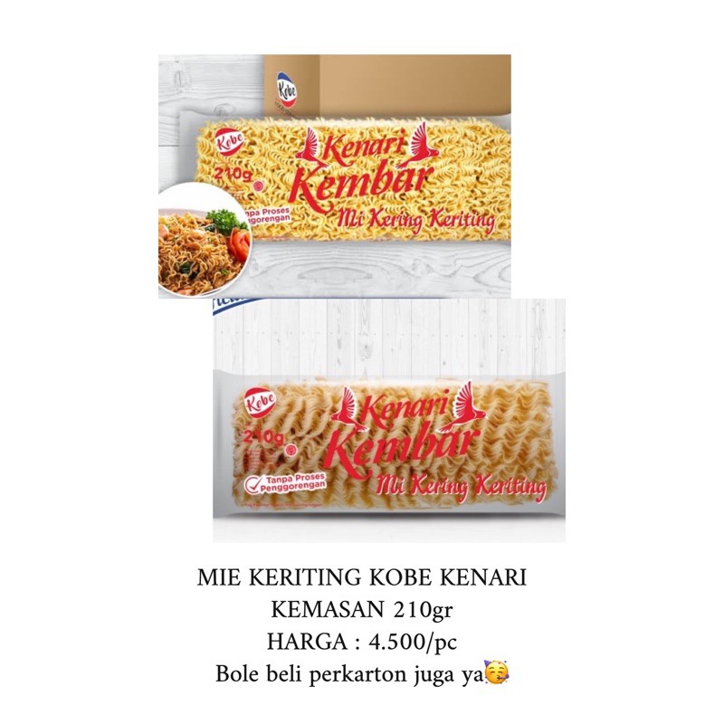 

MIE KERITING KENARI