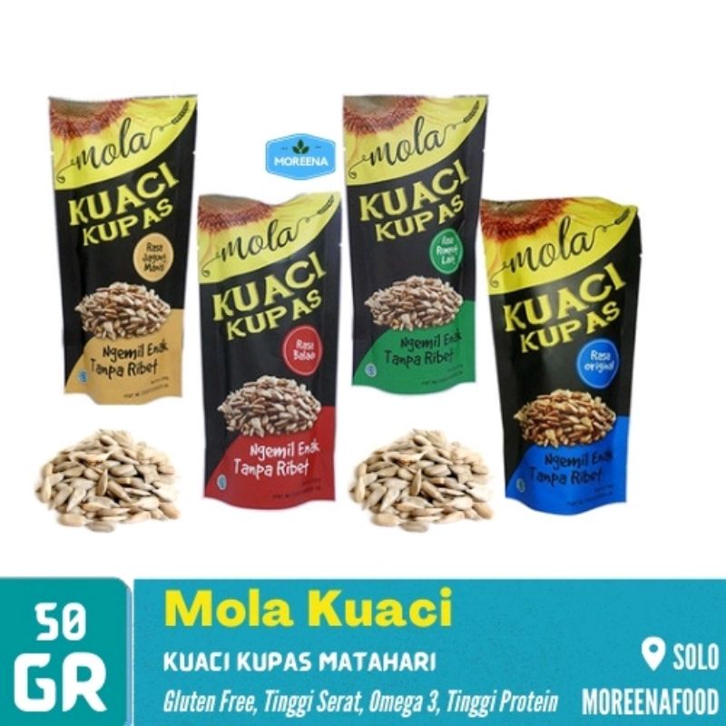 

MOLA KUACI KUPAS Biji matahari 50GR