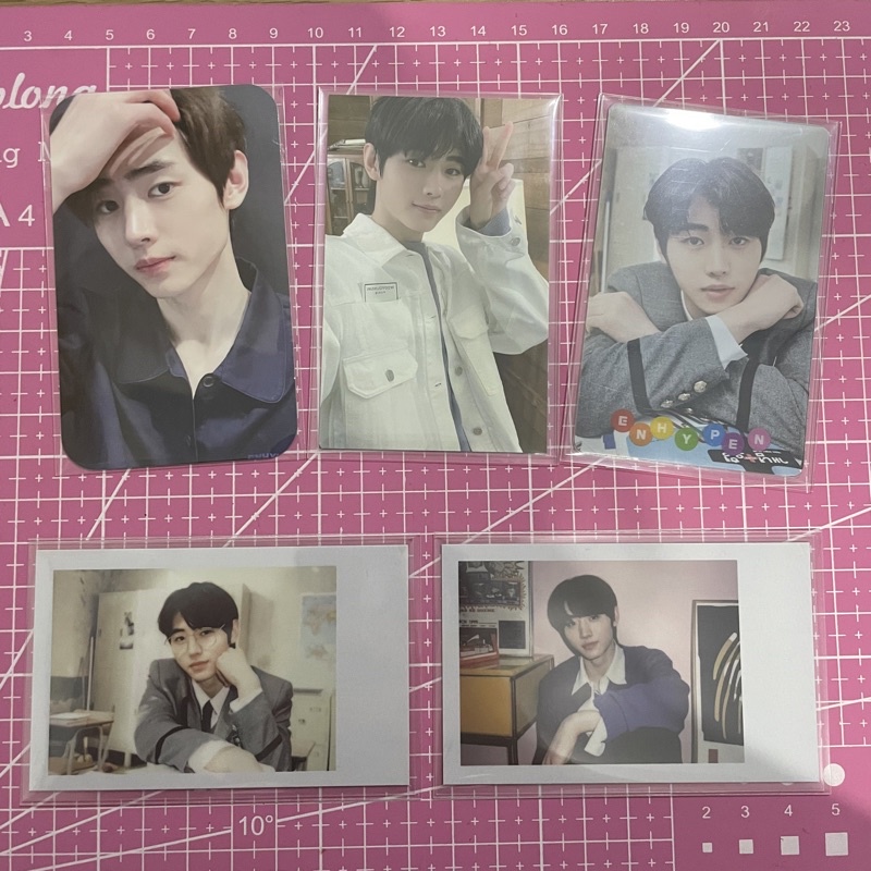 [READY] BUNDLE OFFICIAL PC/PHOTOCARD SUNGHOON NP GLOBAL + TC EXCLUSIVE + GGU GGU PACKAGE