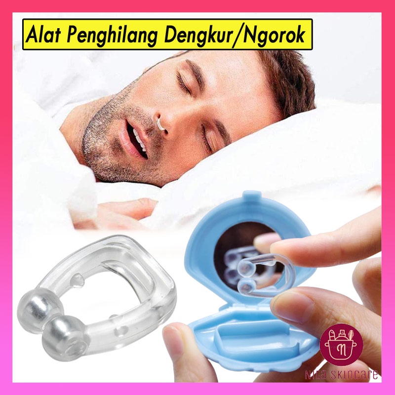 Anti Snore Alat Penghilang Ngorok Saat Tidur Anti Dengkur Snore Clip Nose Clip Alat Snore Stopper Me