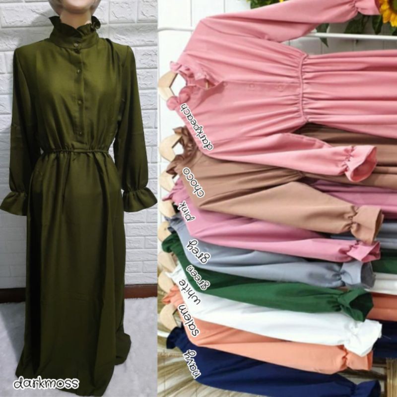 SYIFA GAMIS BUSUI MAXI DRESS BUSUI FRIENDLY