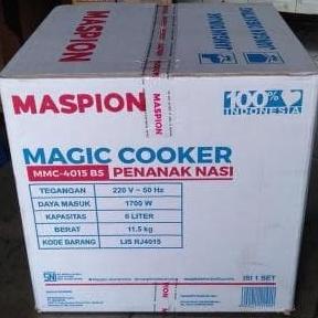 Maspion MMC4015BS Magic Com Jumbo 5 Liter Rice Cooker