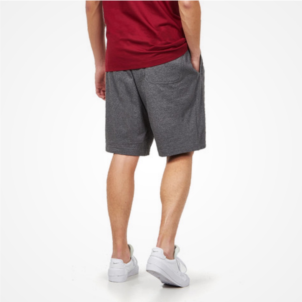 Nike Sportswear Club Fleece Shorts Abu Celana Stretch Original 100% BV2772-071 Charcoal Heather