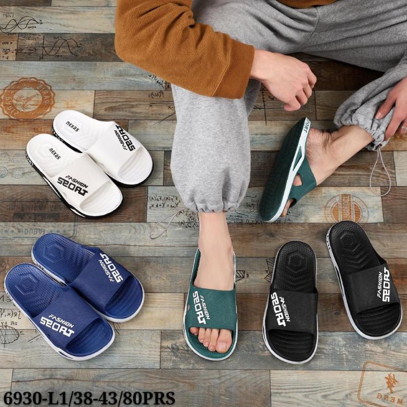 SANDAL SELOP FASHION COWOK REMAJA &amp; DEWASA