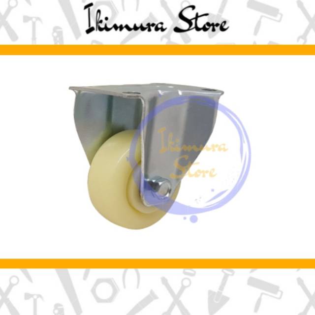Roda Nilon / Nylon Heavy Duty BB 3&quot; (2pcs) TRIPLE S