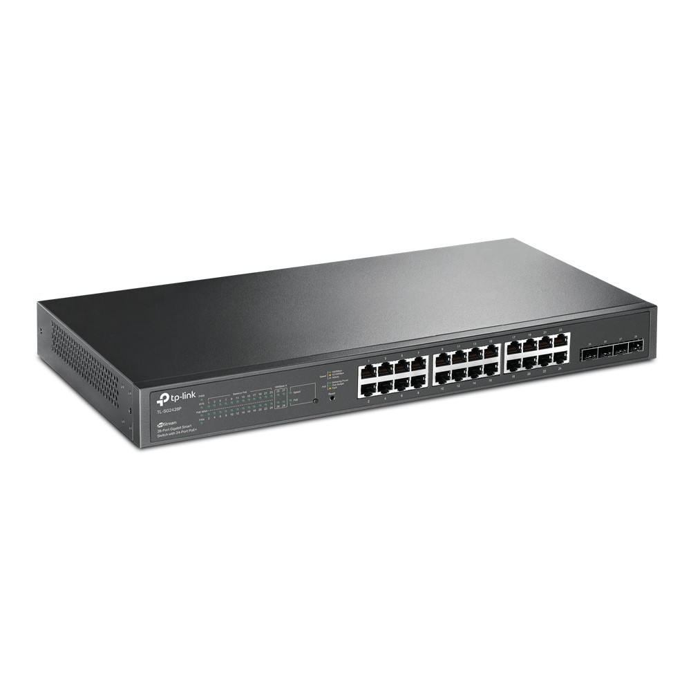 Switch Hub TP-Link TL-SG2428P JetStream 28Port Gigabit  - TP Link TL-SG2428P 24Port PoE+