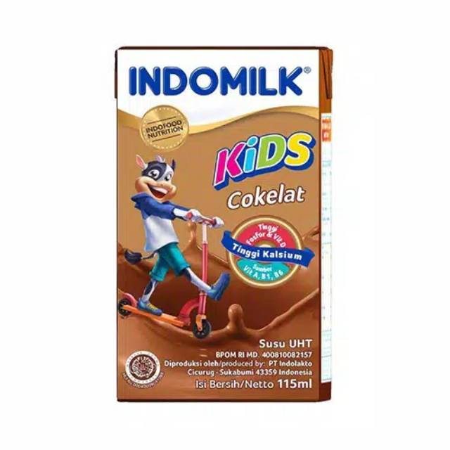 

Indomilk Kids Susu Uht Coklat 115 ml