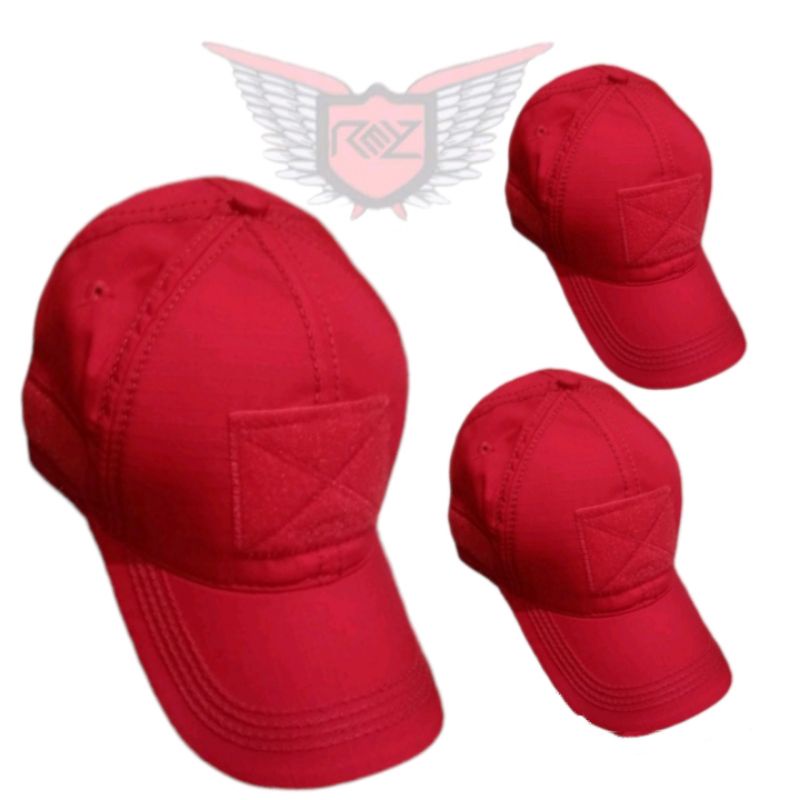 Topi tactical bdu merah
