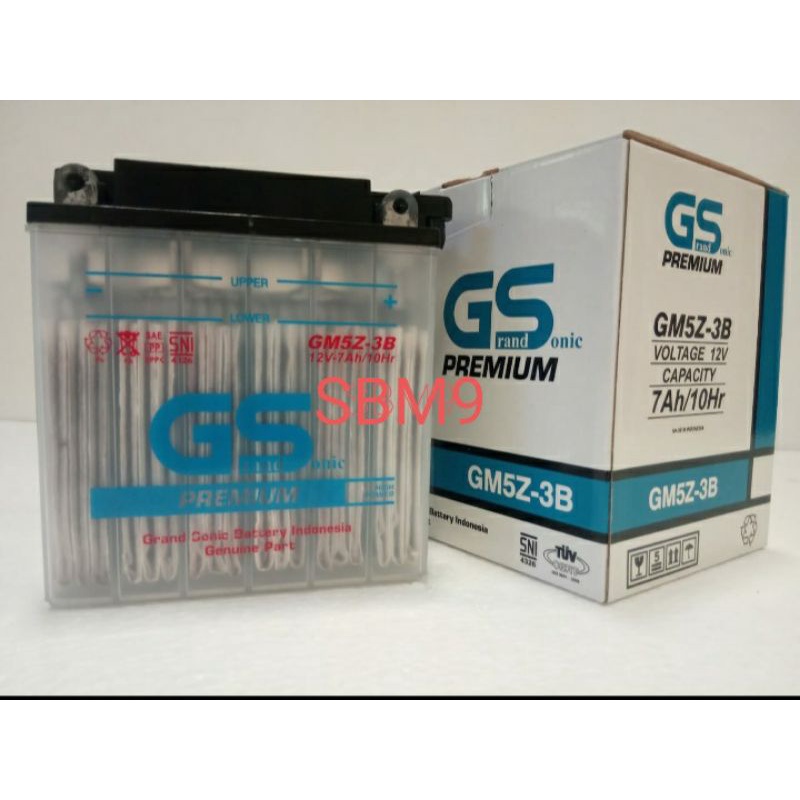 Aki motor honda supra 100 supra x xx v supra fit gm5z3b