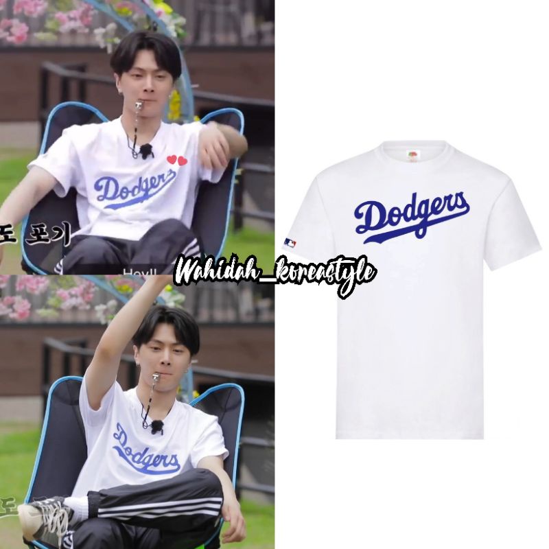 T-shirt Jay Enhypen "Dodgers" Baju Idol KPop Fashion