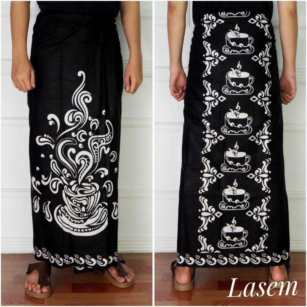 Sarung Batik Cangkir Kopi