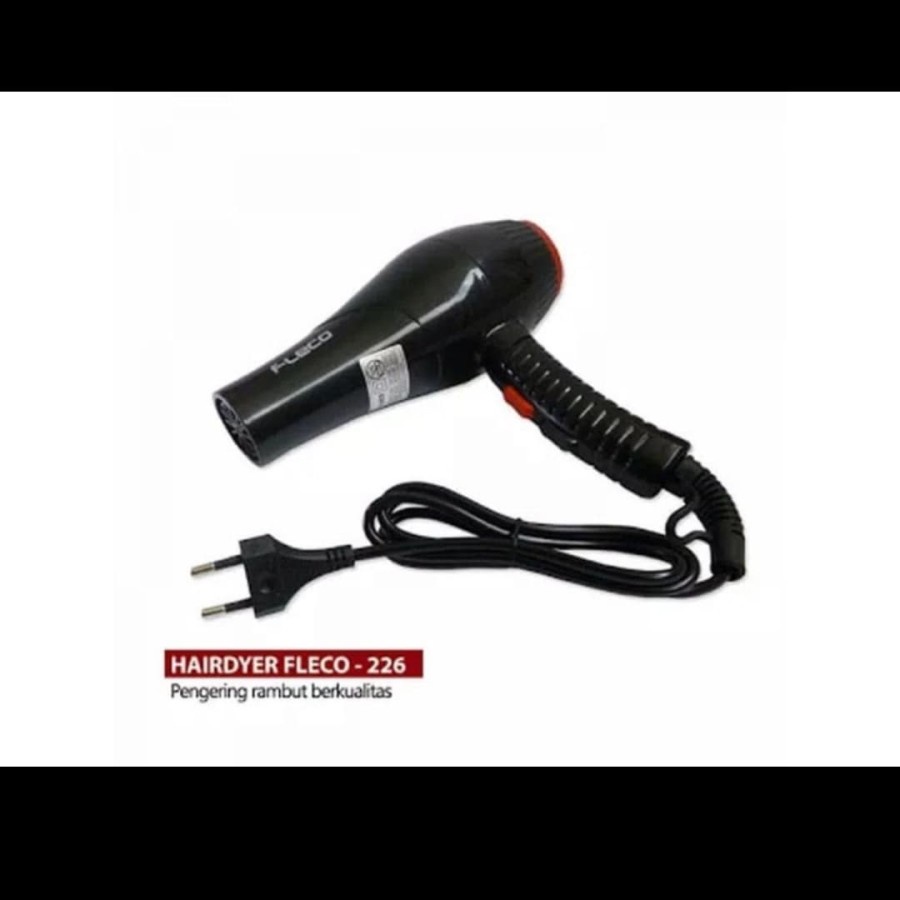 Hair Dryer Pengering Rambut Fleco F-226 Cepat Kering dan Praktis digunakan