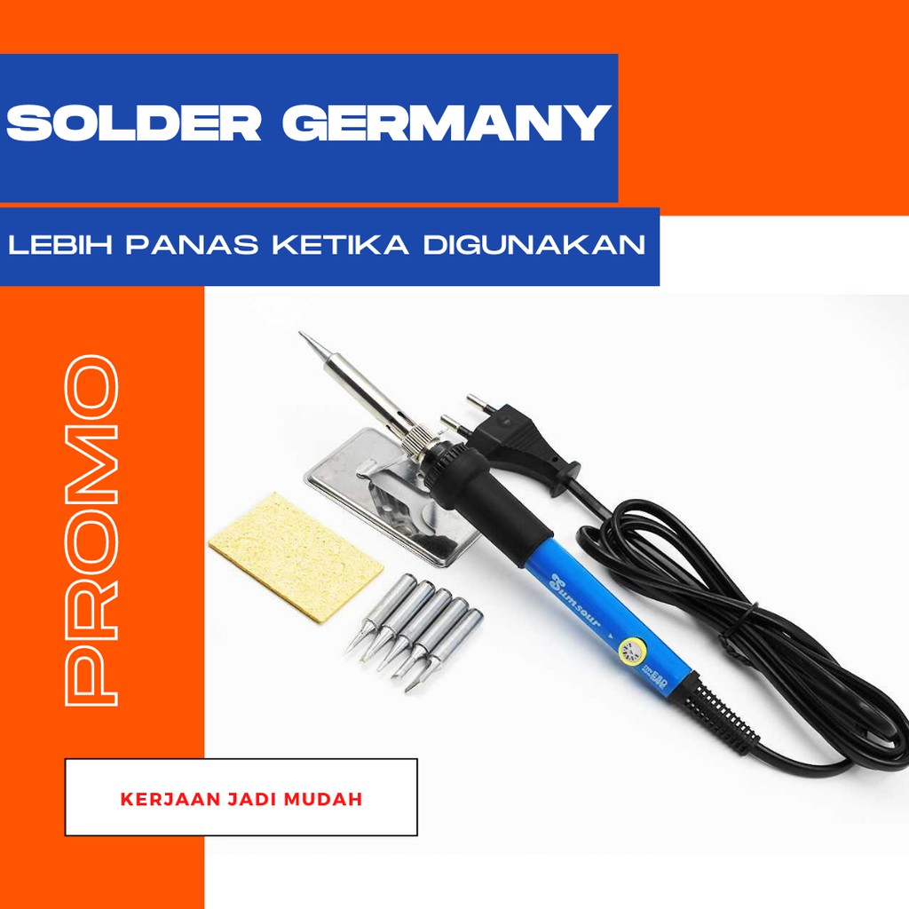 Solder listrik uap tembak hp goot sunshine tekiro 60W Suhu Dapat Diatur perkakas alat pertukangan