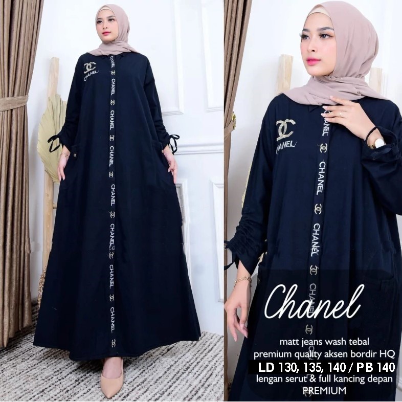 Chanel gamis jeans jumbo Ld 130