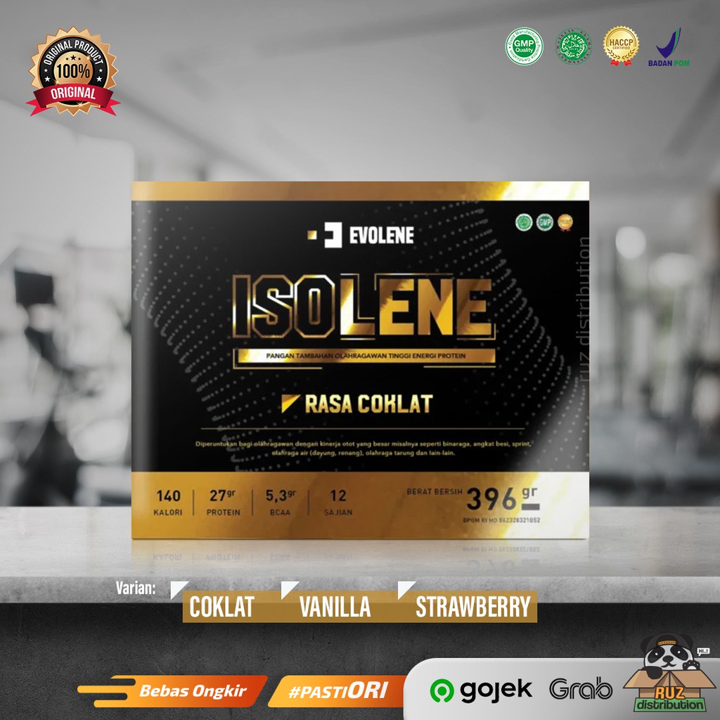 EVOLENE Isolene 396 gram / 12 sachet