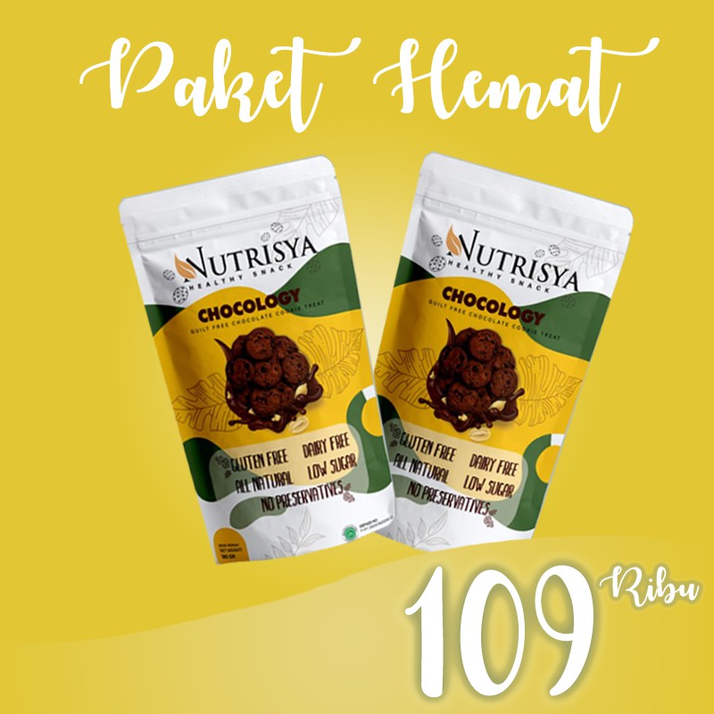 

Paket Bundling Nutrisya Chocology Snack Camilan Makanan Diet Sehat Healthy Rendah