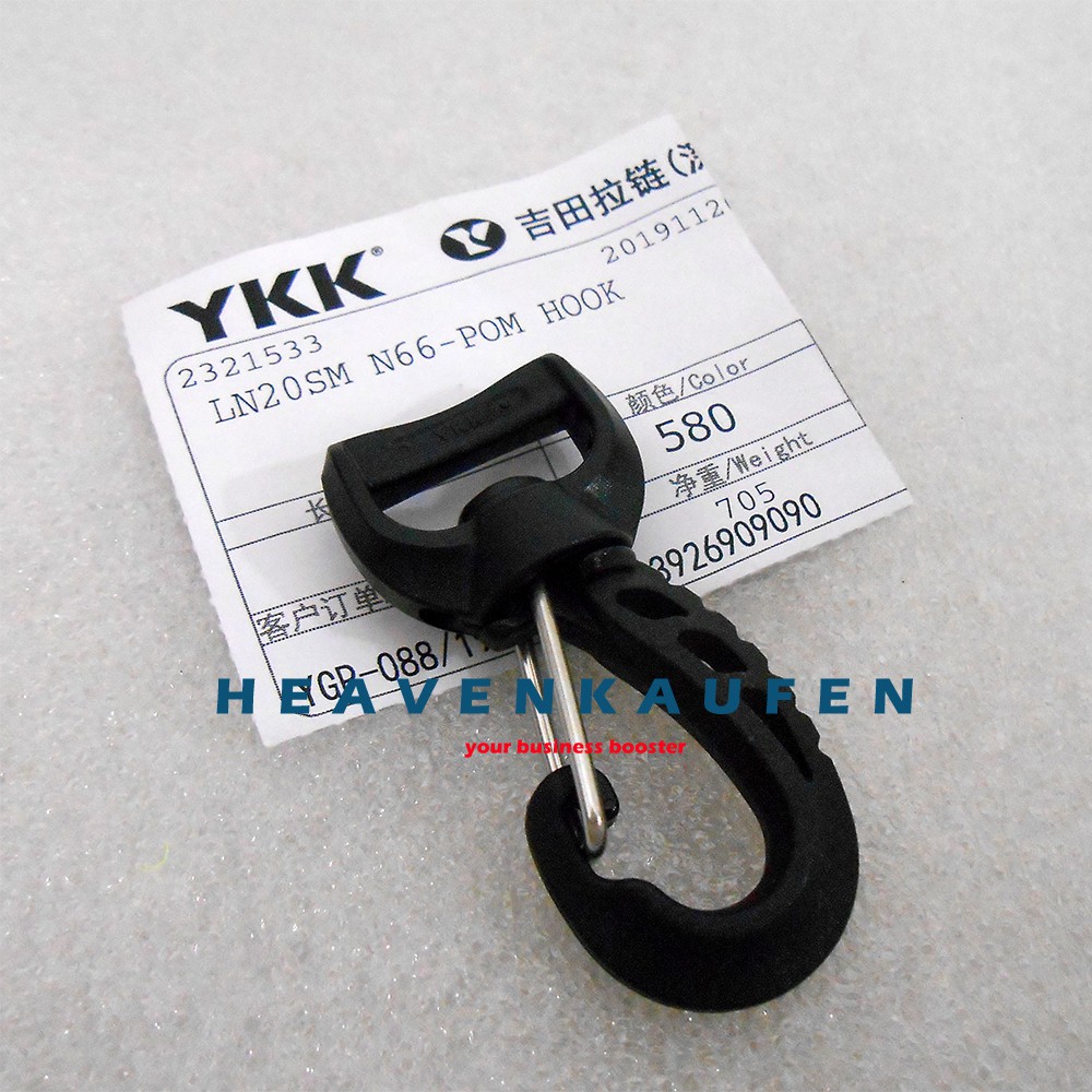 Kait Pengait Hook YKK 2 cm Poly Acetal (POM) Kuat Bagus Berkualitas