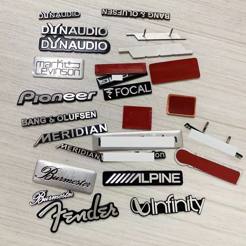 Decal Sticker Emblem 3D Bose Logo Audio Speaker