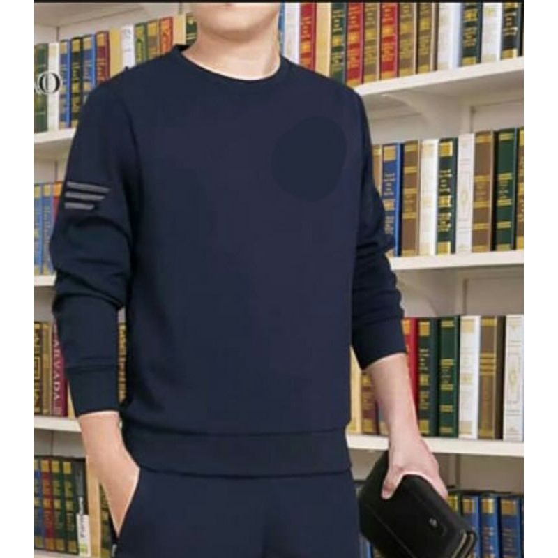 BAJU PRIA LENGAN PANJANG NEVO-BAJU PRIA SIMPEL-BAJU PRIA POLOS-BAJU STYLE 2021-STYLE KOREA KEKINIAN