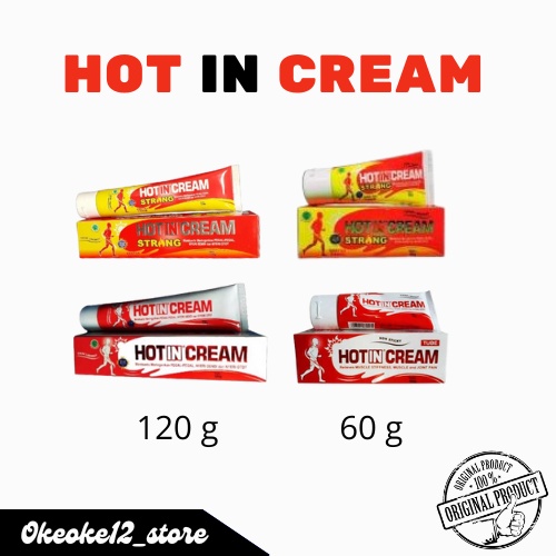 Hot In Cream Tube - Isi 60g - 120g