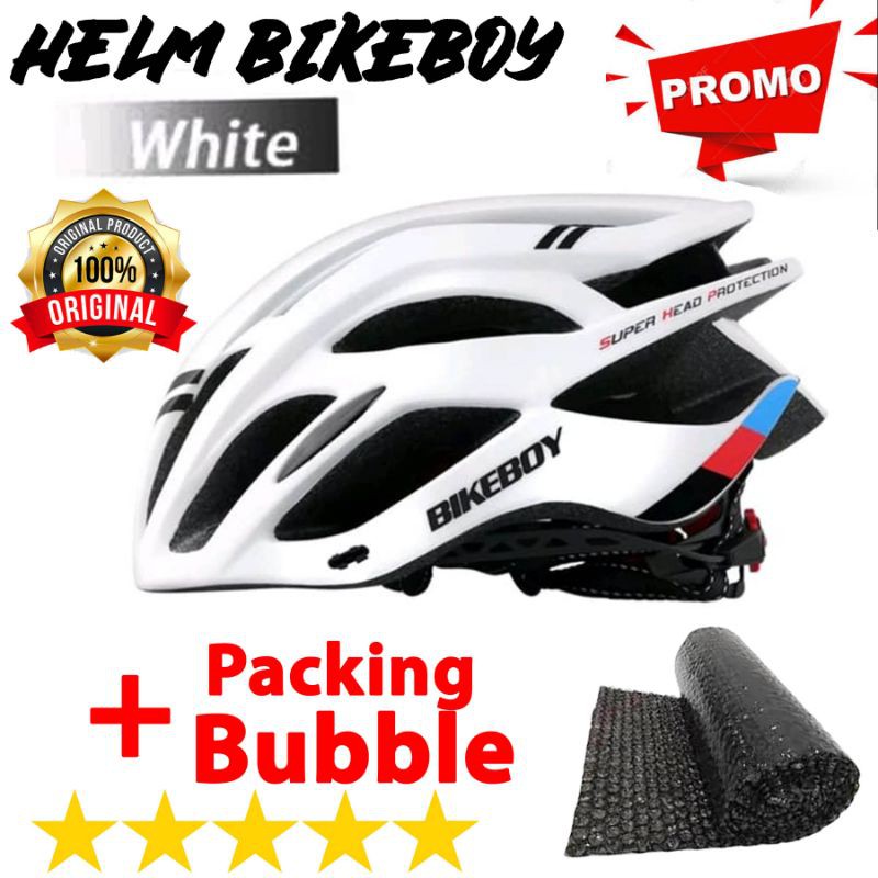 Dikirim dari Medan Helm Sepeda Bikeboy (Original &amp; Garansi) Terjamin bayar COD.