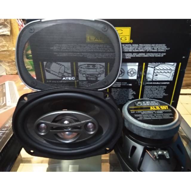 Speaker oval atec lansing speaker mobil suara jernih audio mobil