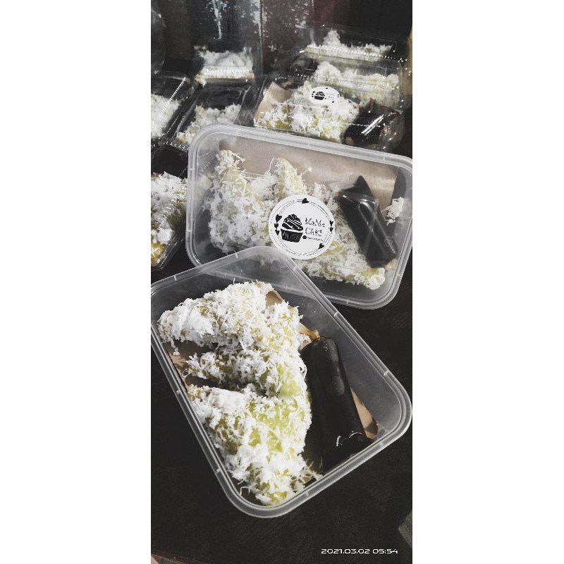 Kue lupis/lopis ketan pandan