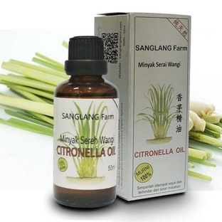 Essential Oil/Diffuser Oil/Citronella/Minyak Atsiri/Sereh/Serai Murni 50 ml