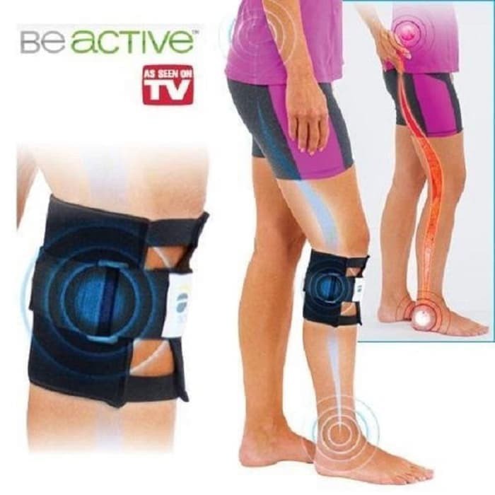 VOM-Be Active Leg Bracer Alat Pereda Nyeri Pinggang / Punggung / Kaki 0580