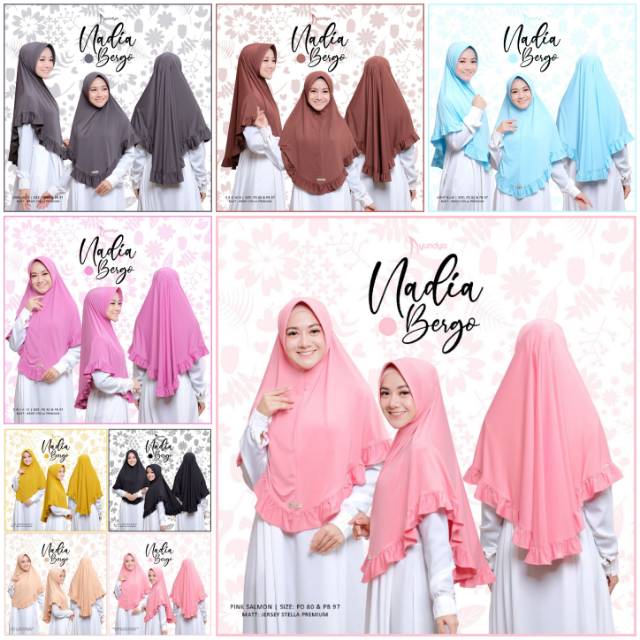 KHIMAR INSTAN AYUNDYA NADIA BERGO