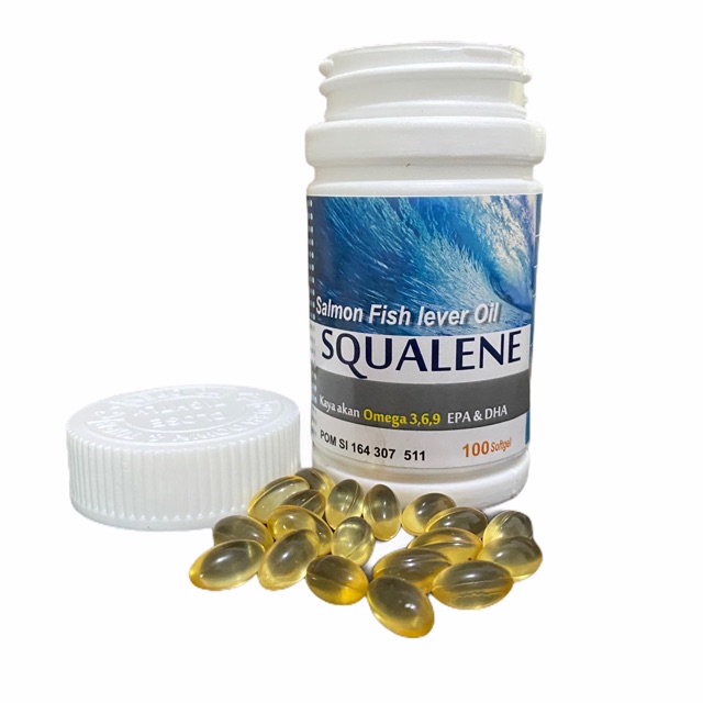 Squalene Salmon Fish Lever Oil Minyak Ikan