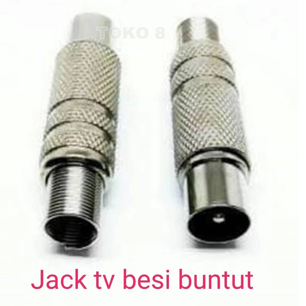 Jek Antena TV Besi Male Laki/Jack Antena TV Besi Buntut