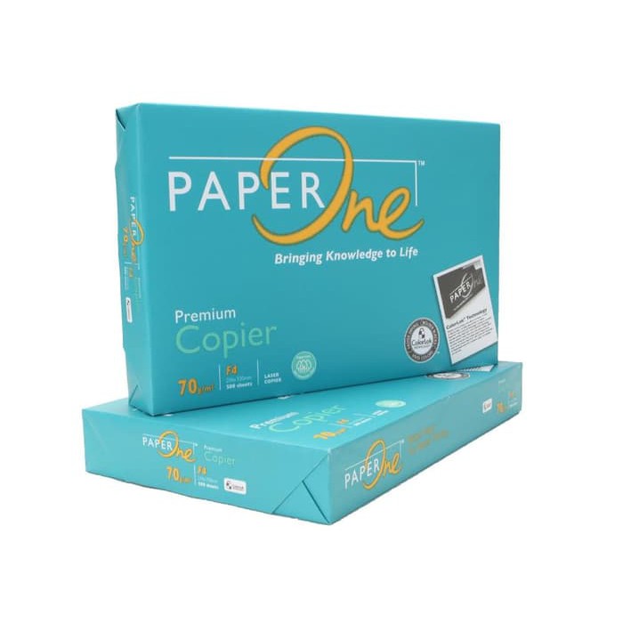 

Eksklusif Kertas HVS F4 70 gr Merk PaperOne - KHUSUS GO-SEND Promo