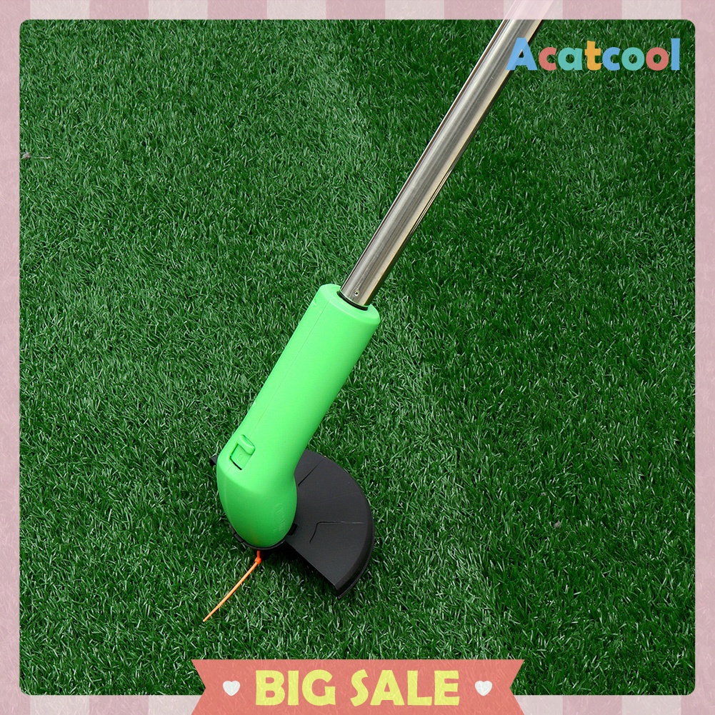 Electric String Trimmer Handheld Garden Pruning Mini Lawn Mower for Grass
