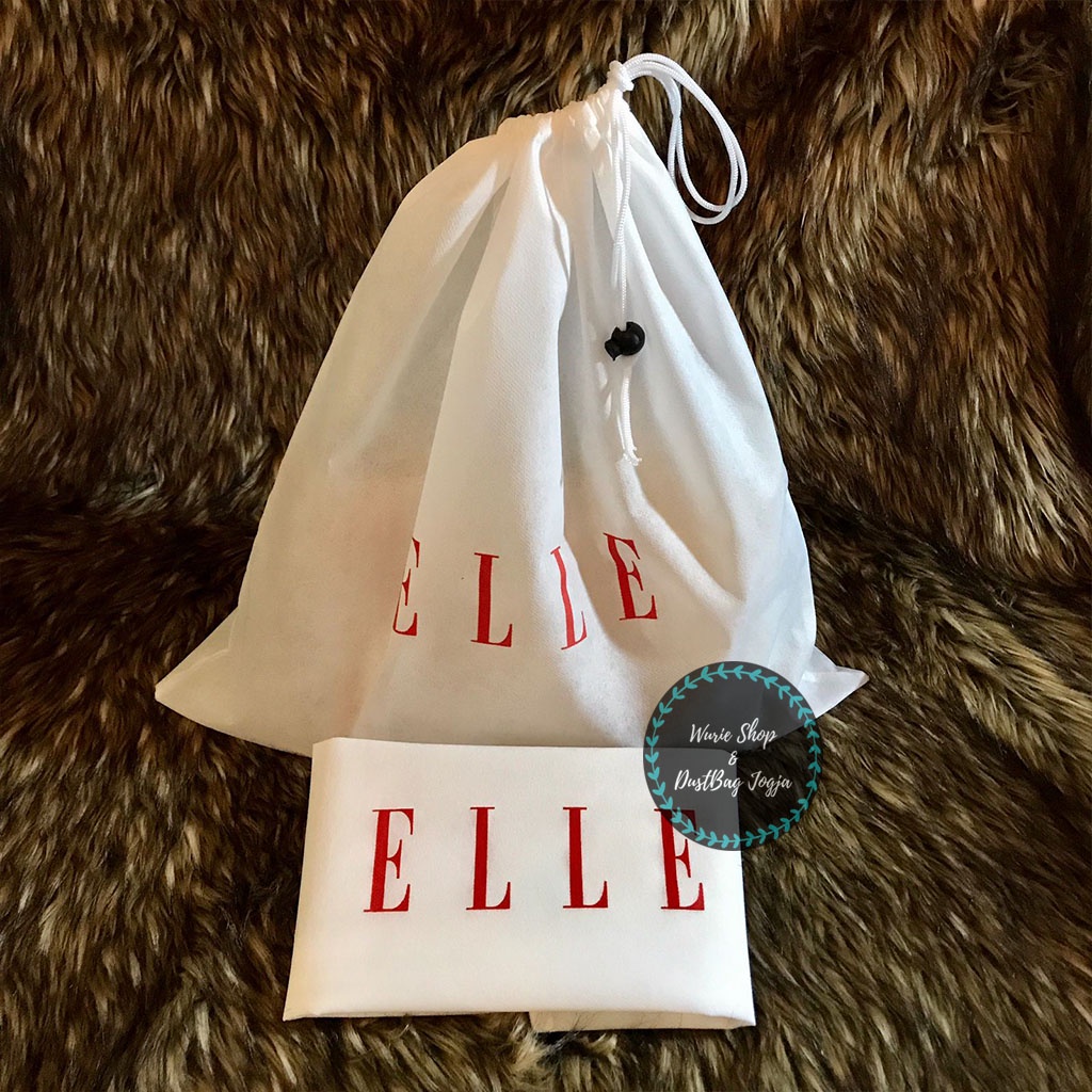 ELLE DustBag Pengganti Sarung Cover Tas Pelindung Debu Serut Dust Bag DB Branded