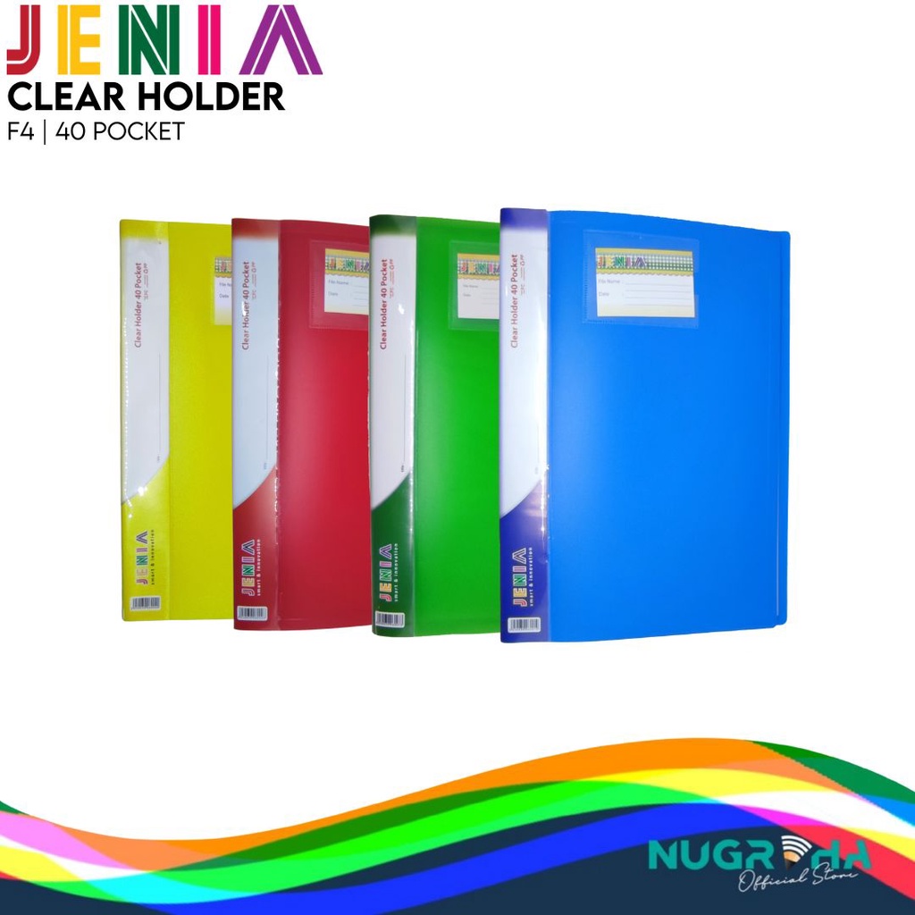 

Clear Holder Polos 40 Pocket Jenia F4 Folio