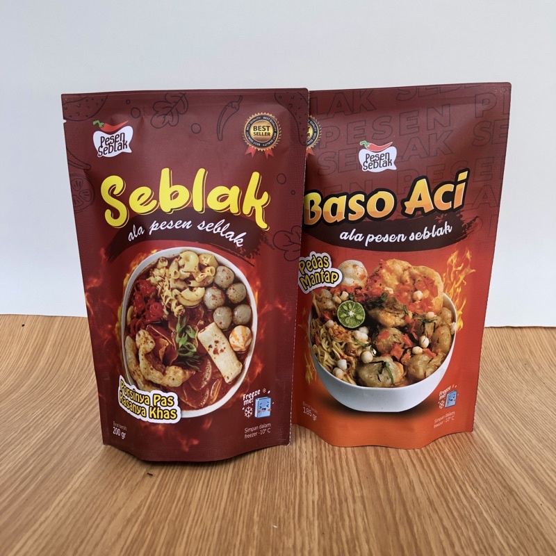 

Seblak + Baso aci