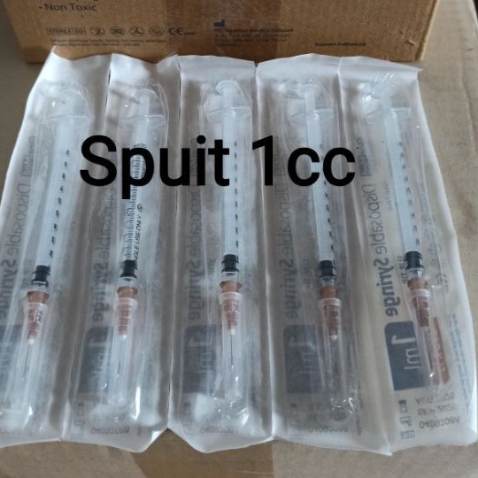 

Suntikan 1 cc / Spuit Syringe 1 ml