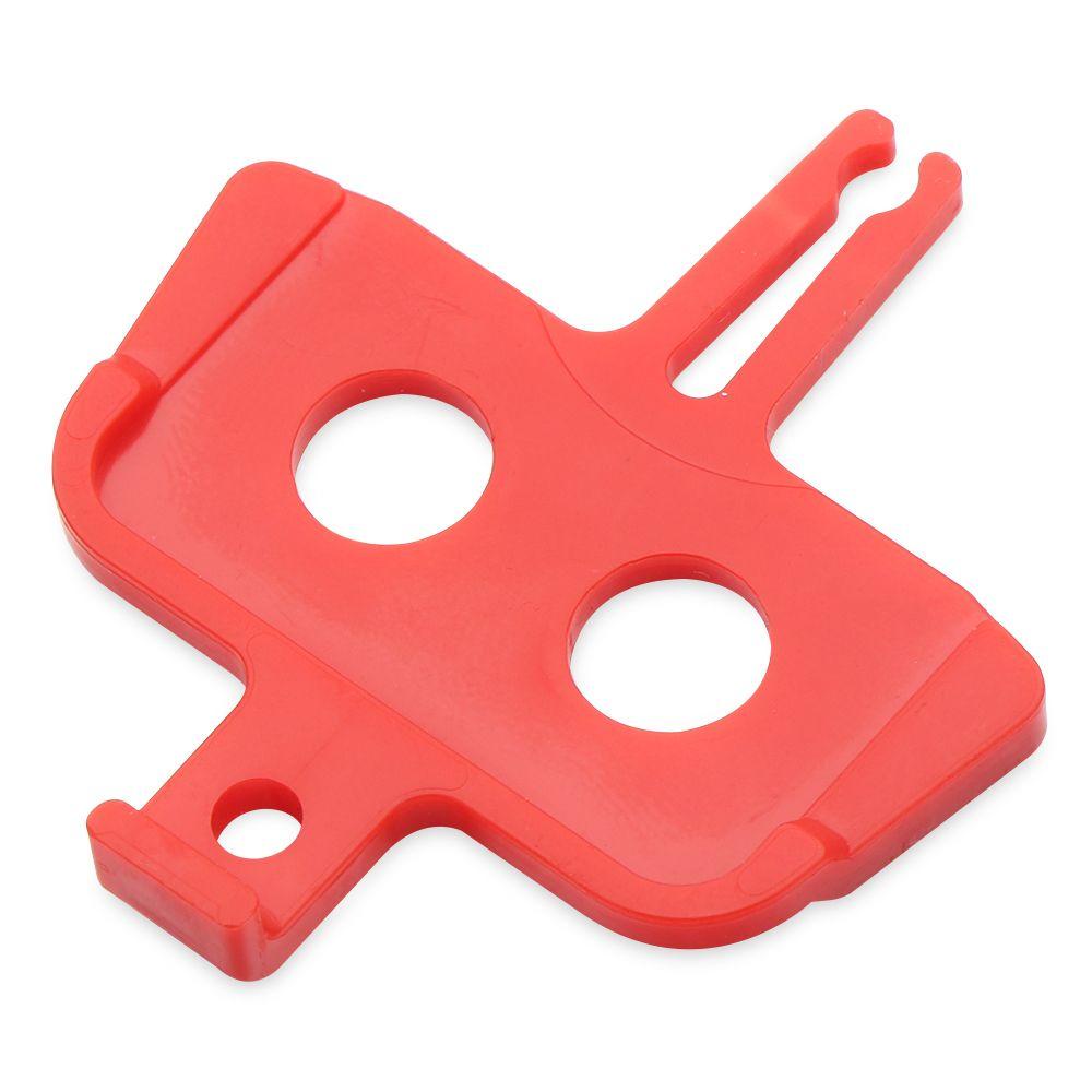 Nanas 1/5pcs Bantalan Rem Bagian Sepeda MTB Merah Plastik Spacer Instert