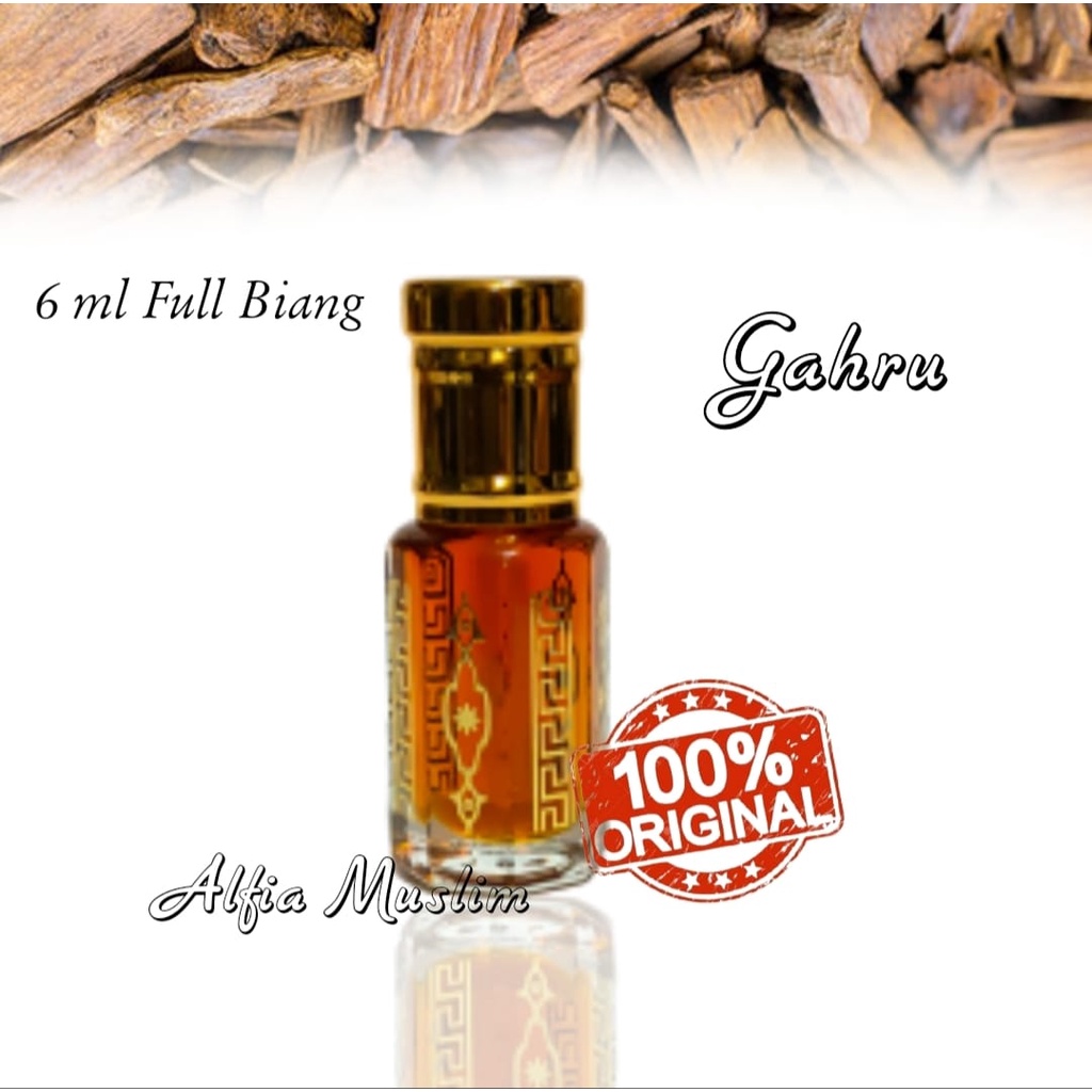 Parfum Saudi Gahru Full Biang 6ml dan 3 ml Aroma Saudi Exclusive