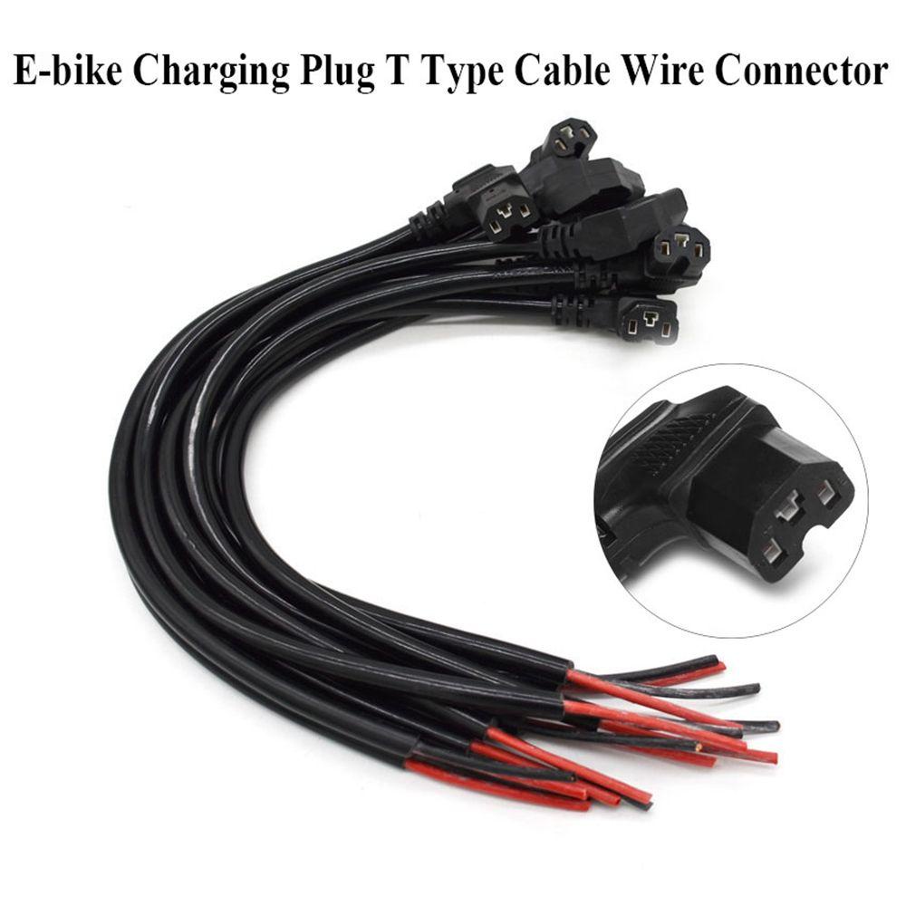 Aksesoris Colokan Charging E-bike Nanas Kabel Antarmuka Kabel Kawat Wire Connector T Type Cable