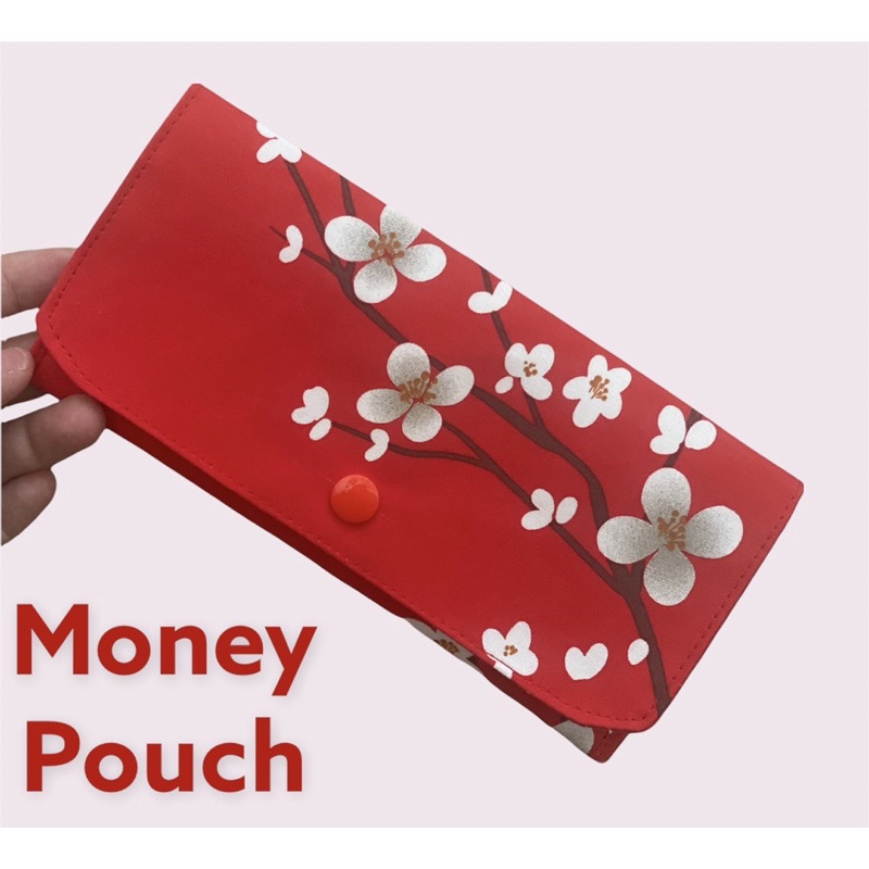 Fawn’G Handmade - MONEY POUCH Motif Bunga sakura / Angpau Handmade