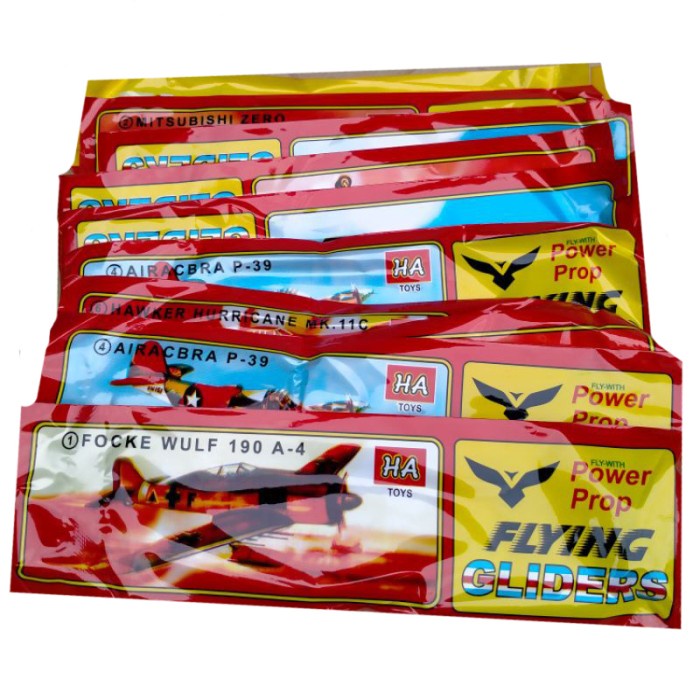 Mainan Jadul Pesawat Gabus Rakit Lego Flying Glider
