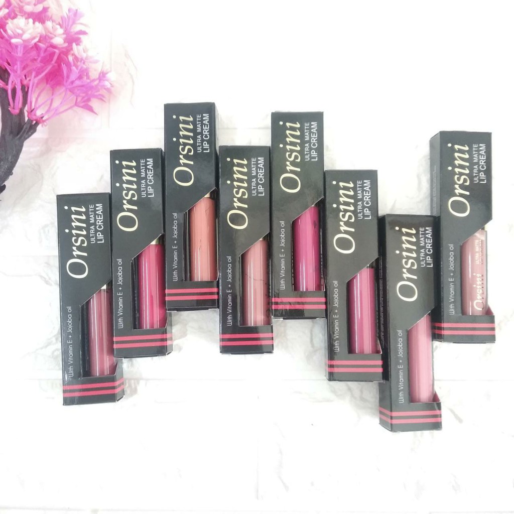 ORSINI LIPCREAM ULTRA MATTE - BEBAS PILIH - LATIFA SHOP