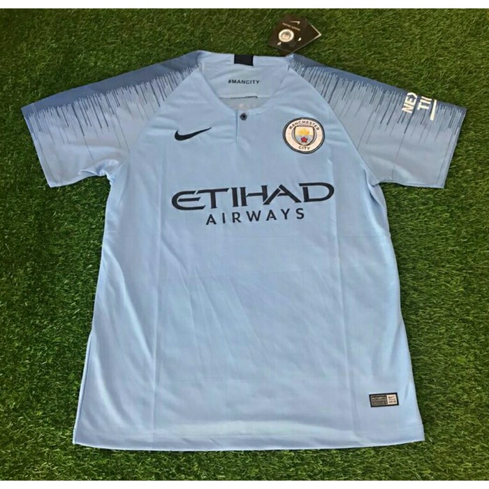 Super Promo! JERSEY BOLA MANCHESTER CITY HOME 2018/2019 GRADE ORI