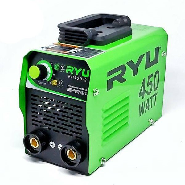 RYU RII 120-2 MESIN TRAVO LAS LISTRIK INVERTER IGBT 120 450 WATT