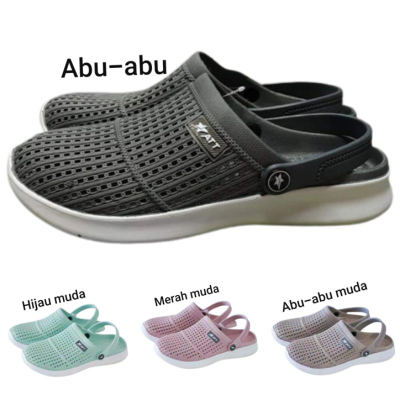 Sandal Sepatu Karet Selop Wanita ATT 37-41